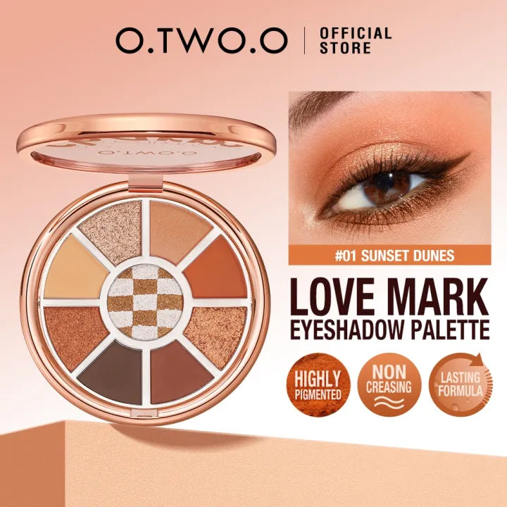 OTWOO Round Eyeshadow Palette