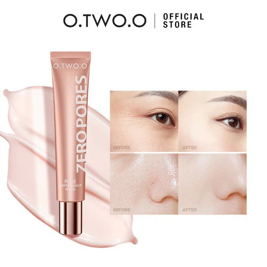 O.TWO.O Zero Pore Face Primer – Oil-Free, Brightening & Long-Lasting | Buy in Qatar