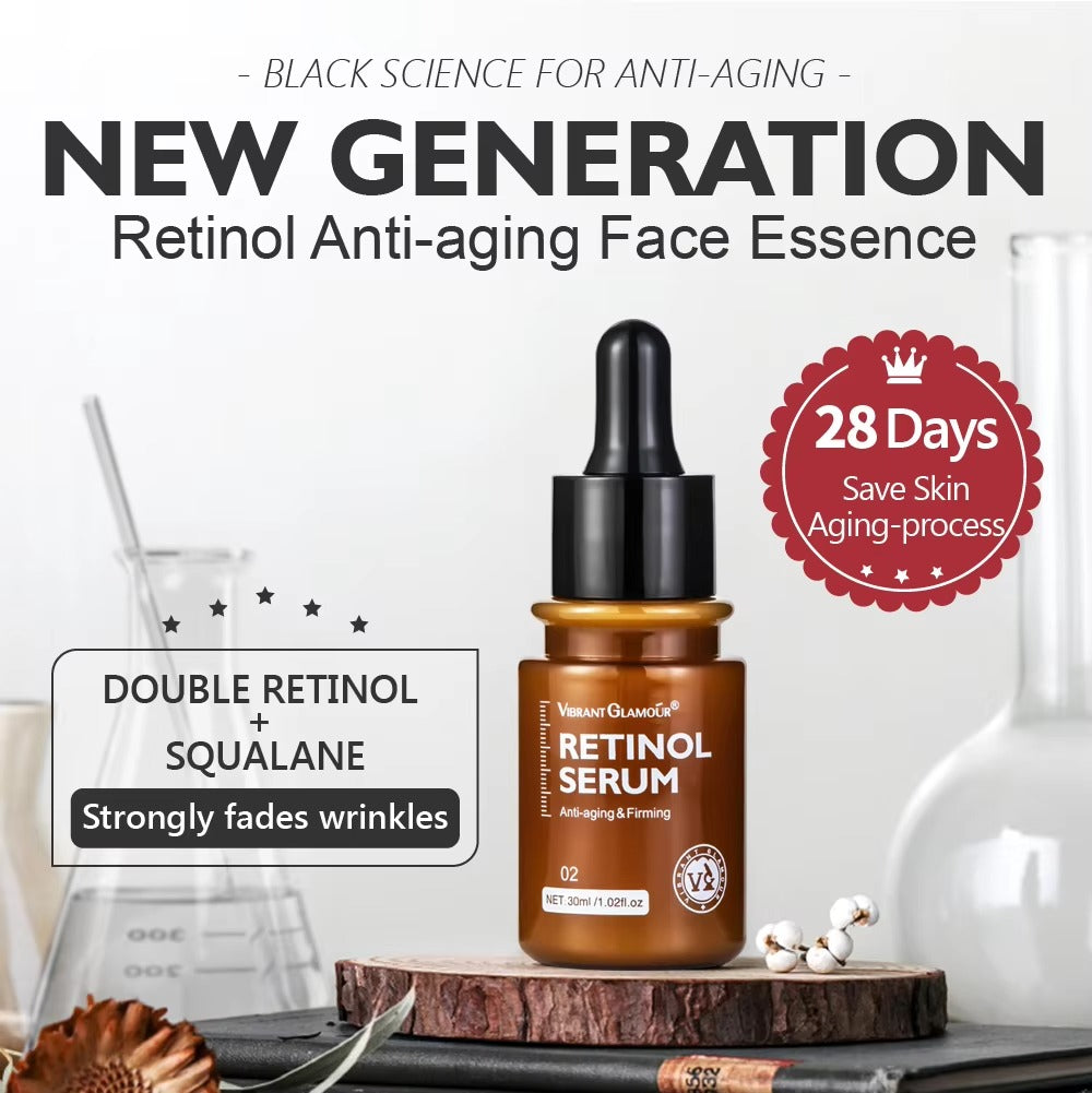 Vibrant Glamour Retinol Serum – Anti-Aging, Wrinkle Repair & Skin Renewal Formula | Qatar